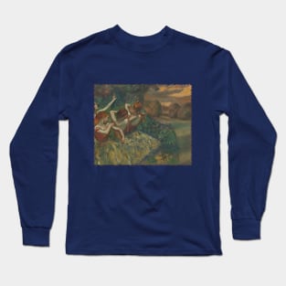 Four Dancers by Edgar Degas Long Sleeve T-Shirt